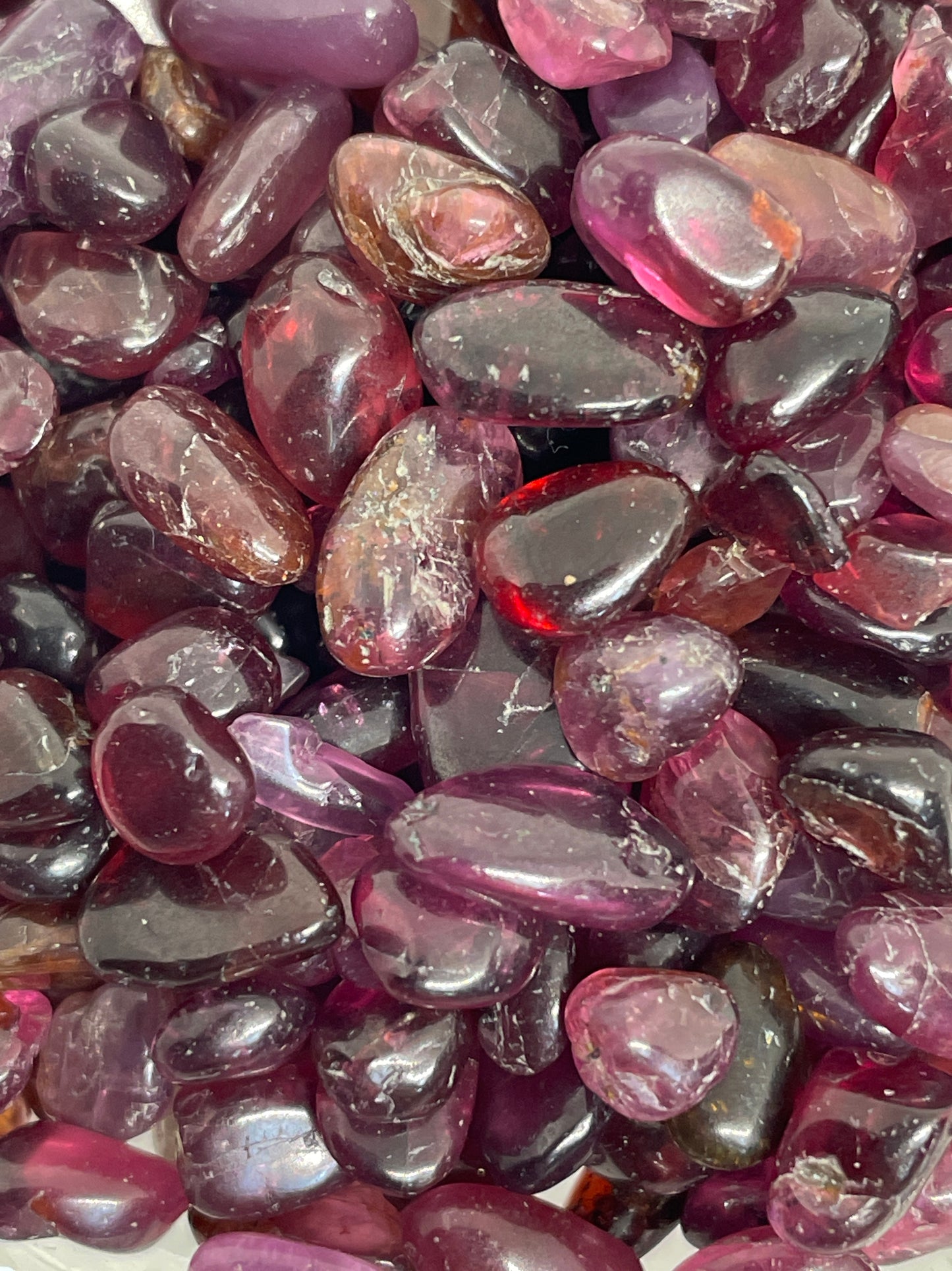 Purple Garnet Chips