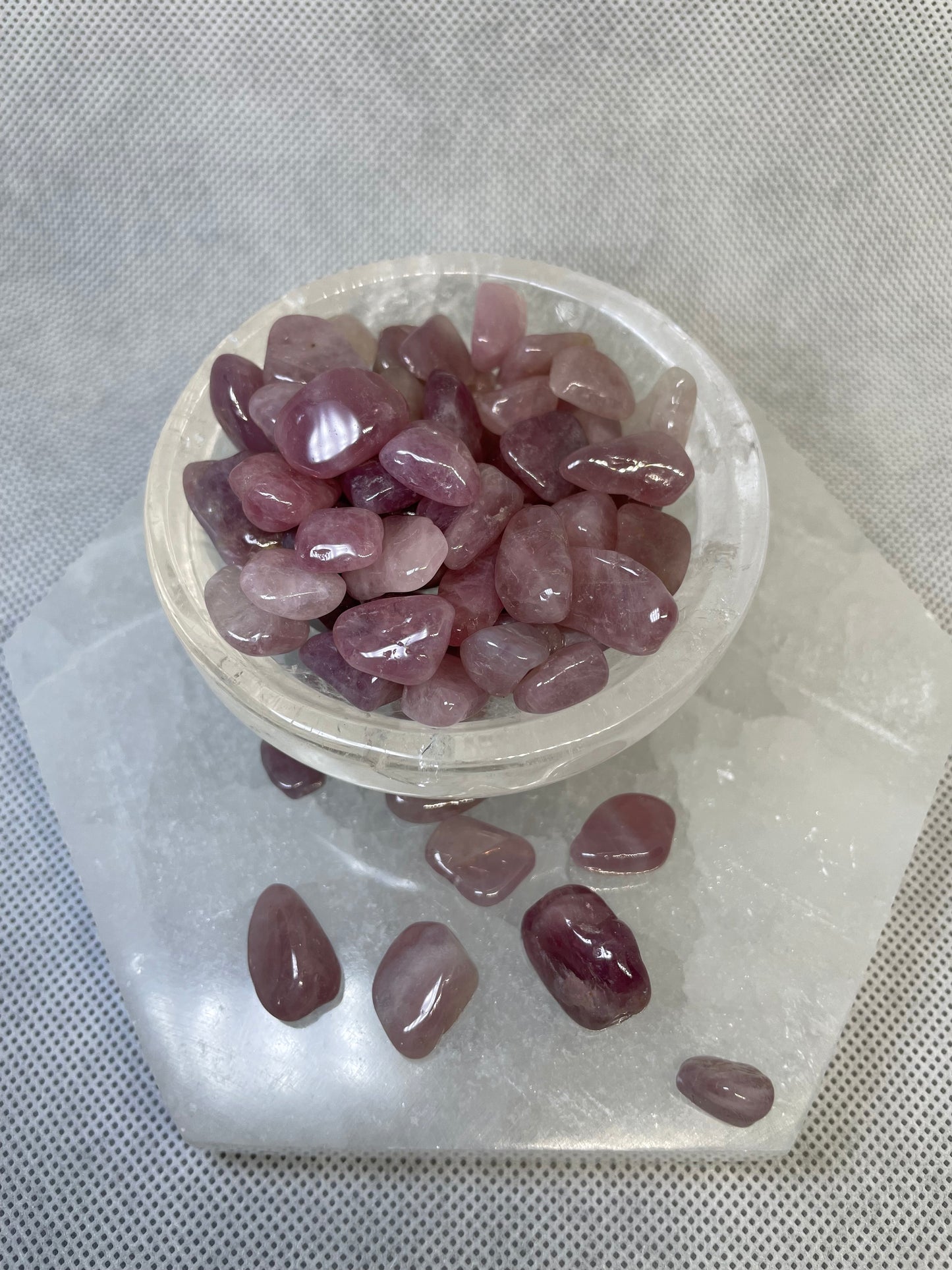 Purple Rose Quartz Mini Tumbles