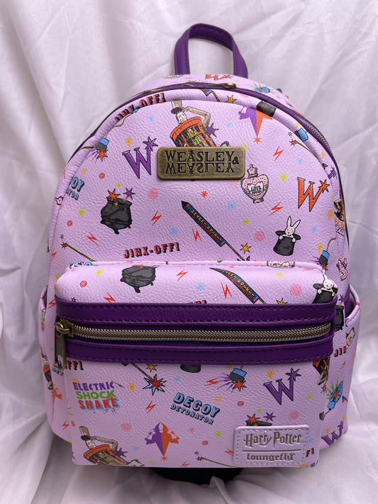 NEW! Harry Potter Weasley Wizard Wheezes Mini Backpack