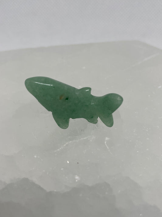Green Aventurine Shark Mini