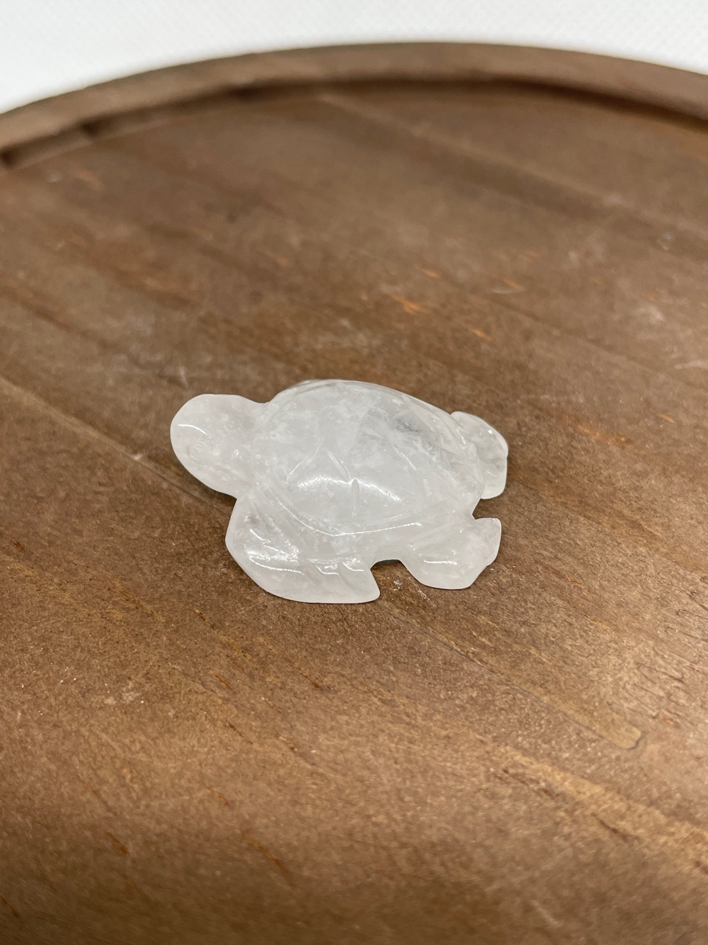 Clear Quartz Sea Turtle Mini