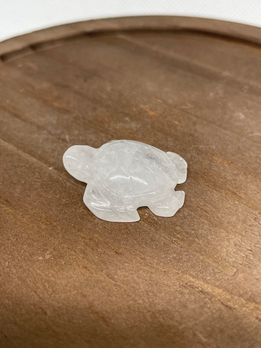 Clear Quartz Sea Turtle Mini