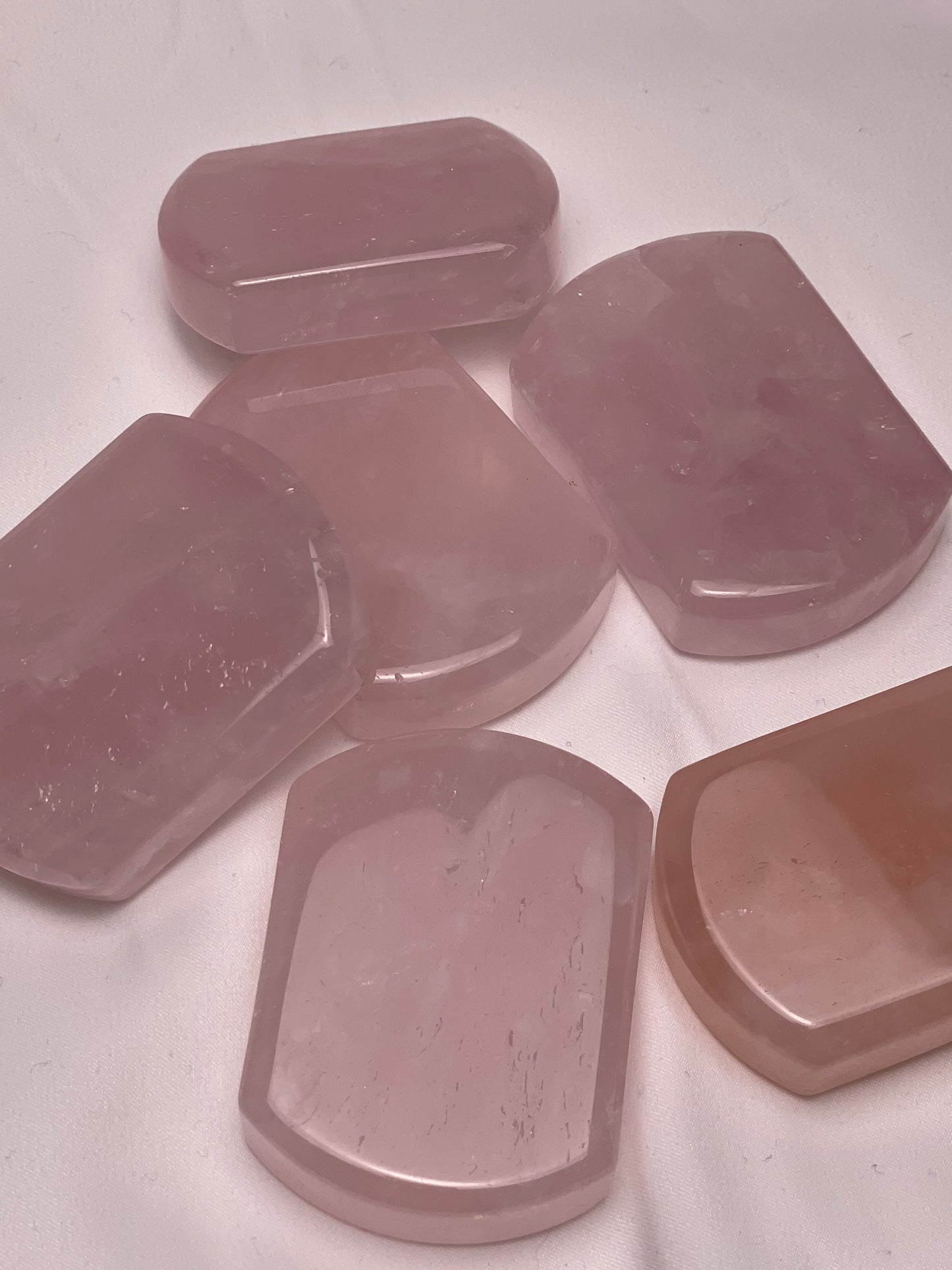Gemy Rose Quartz Square Palm(Intuitive Pick)
