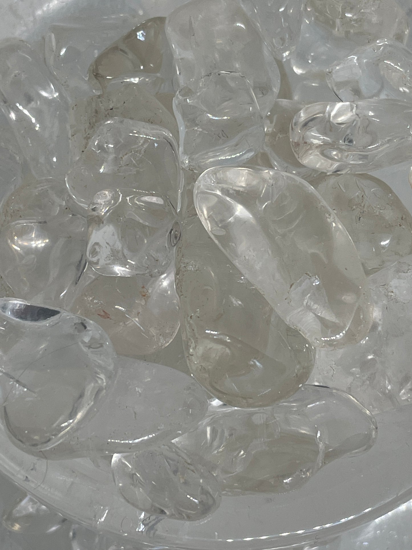 Clear quartz Freeform tumble