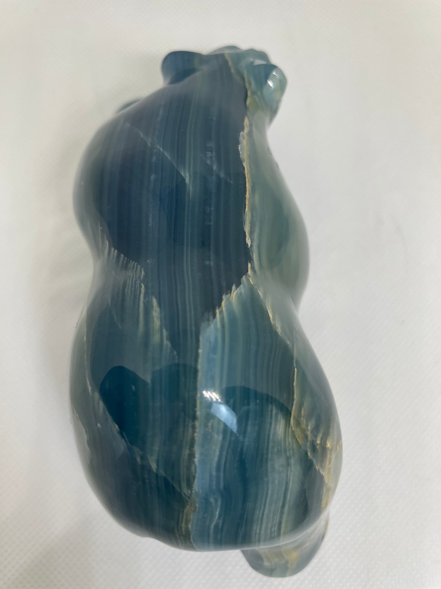 Blue Onyx Polar Bear