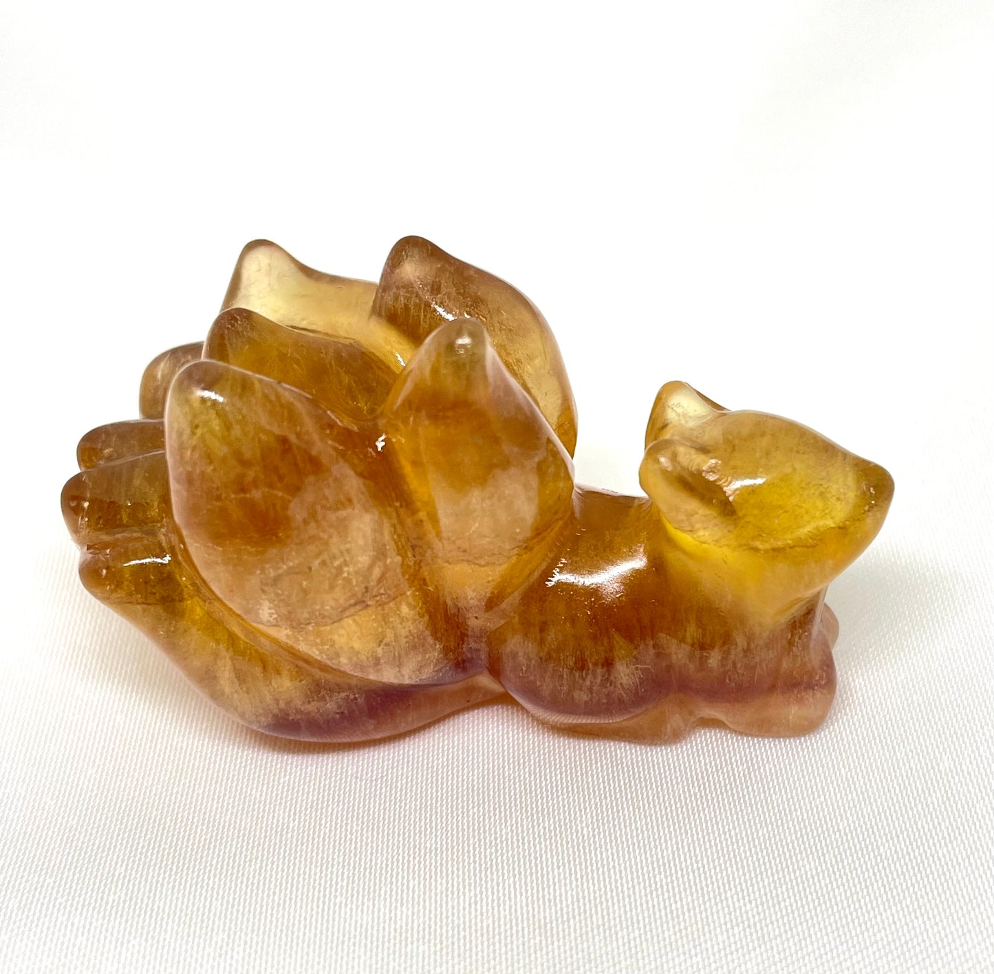 Fluorite Nine Tail Fox