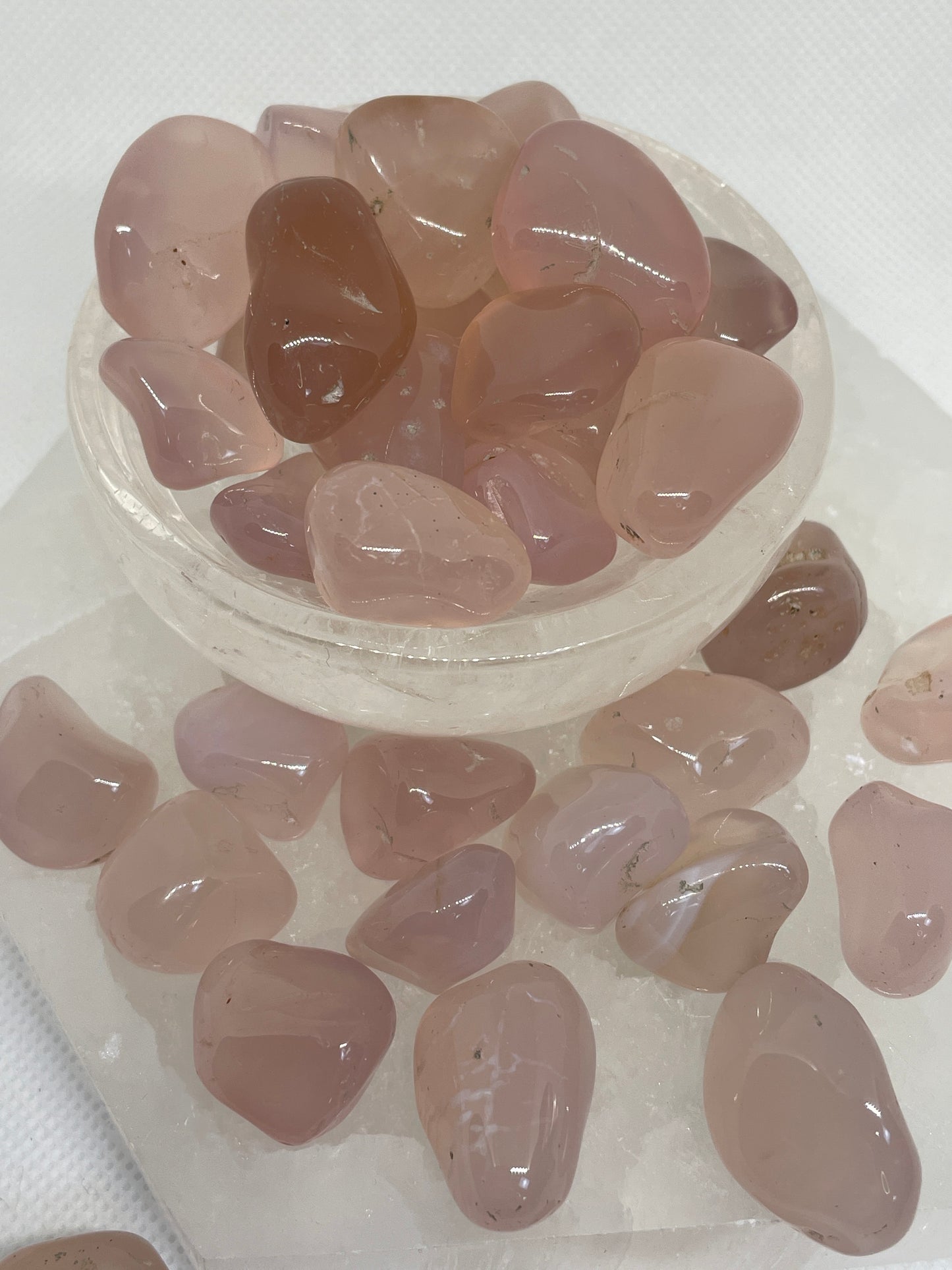 Pink Chalcedony Tumble
