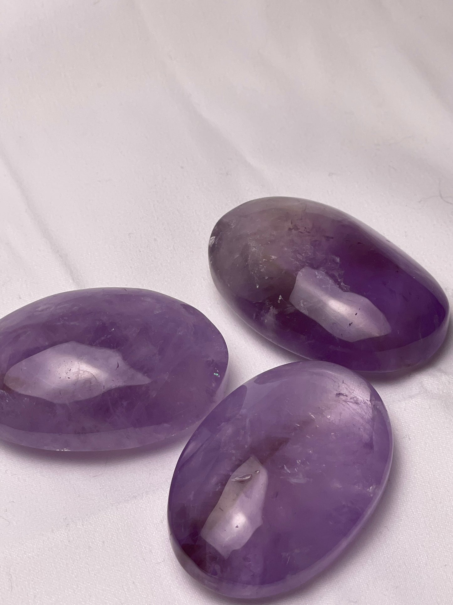 High Quality Amethyst Soap Shape Palm (Intuitive Pick)