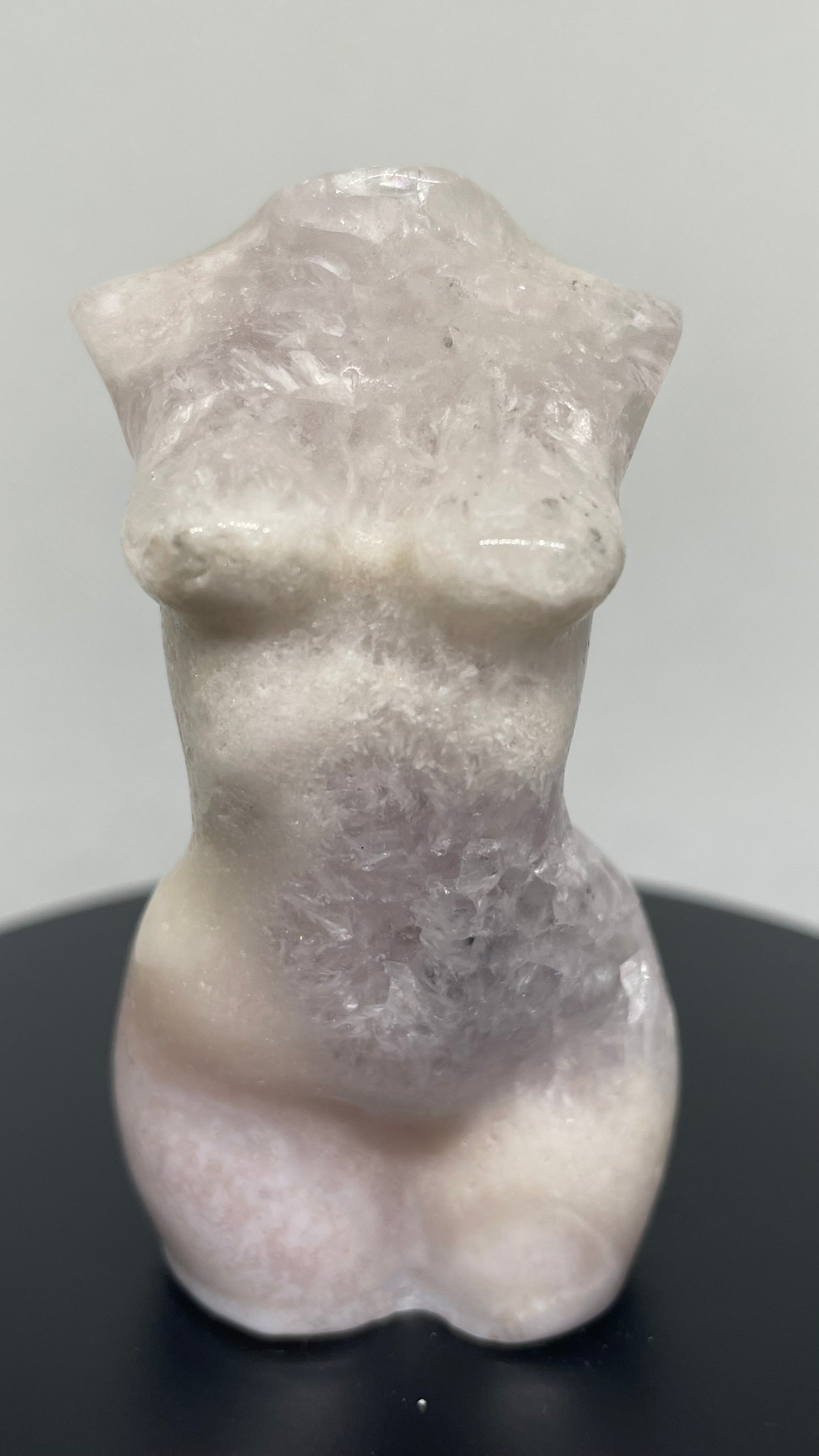 Pink Amethyst x Flower Agate Goddess Bodies M