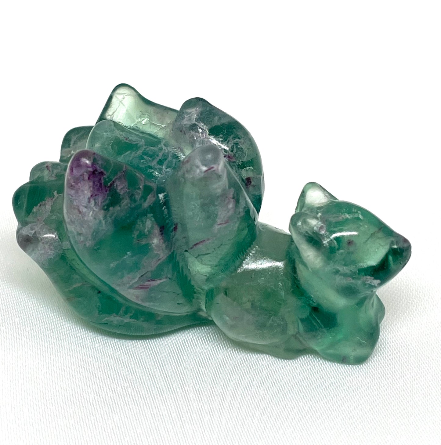 Fluorite Nine Tail Fox