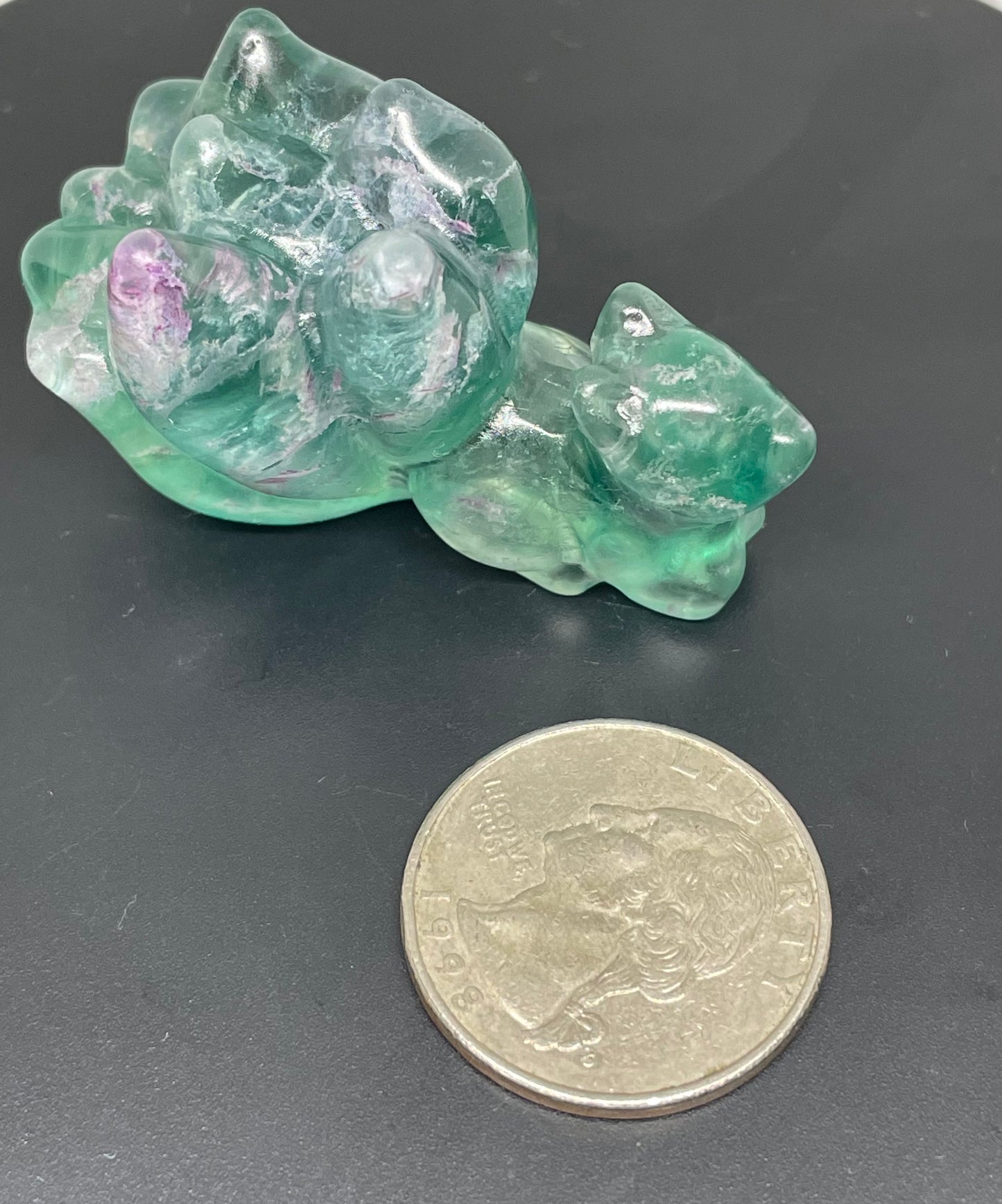 Fluorite Nine Tail Fox