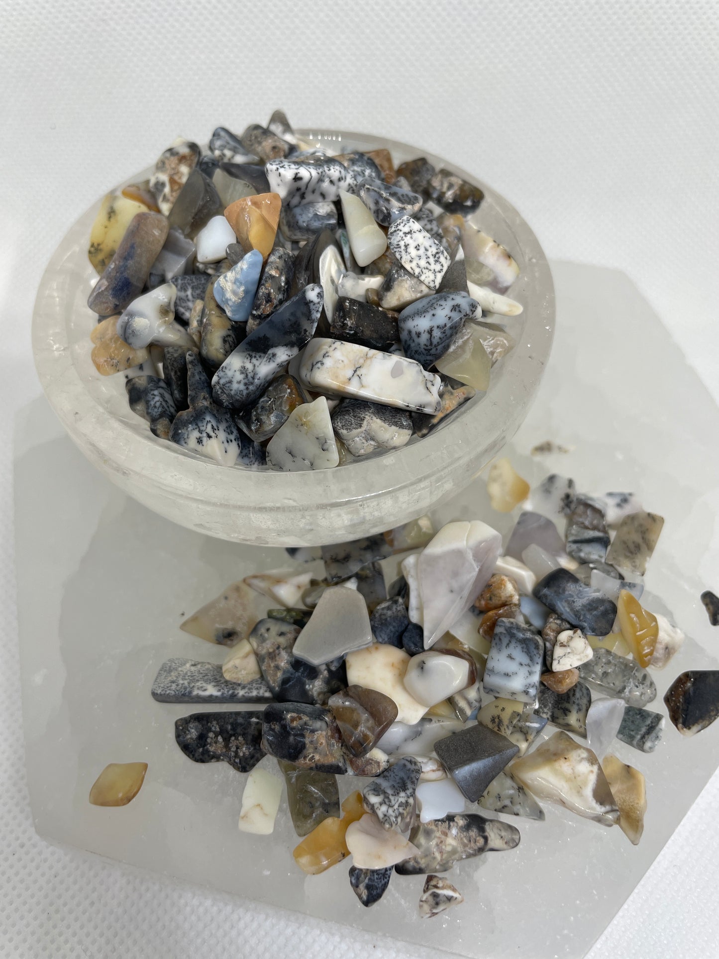 Dendritic Opal Chips