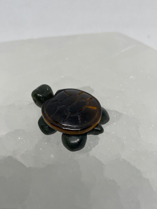 Tigers Eye Turtle Mini