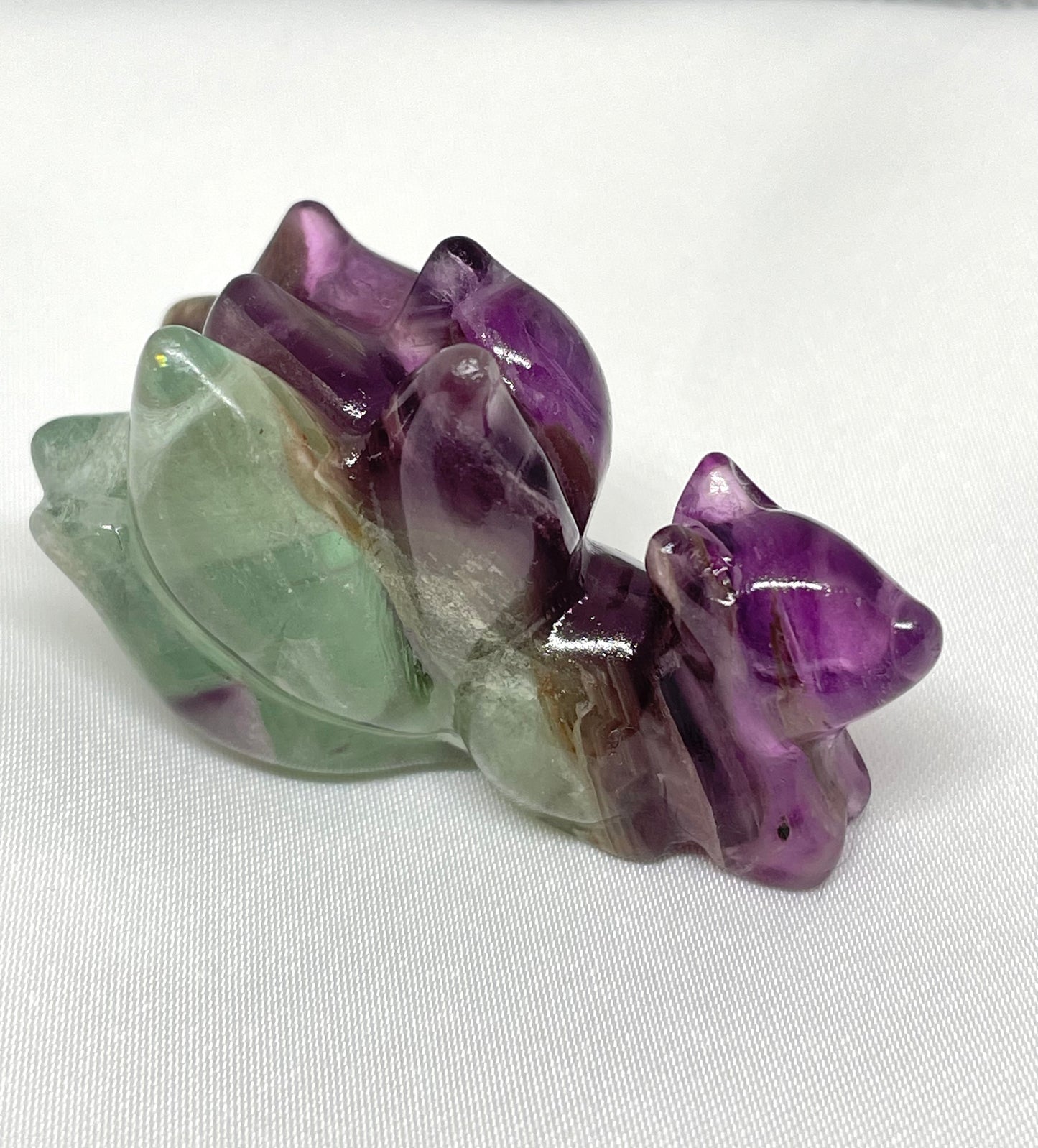 Fluorite Nine Tail Fox