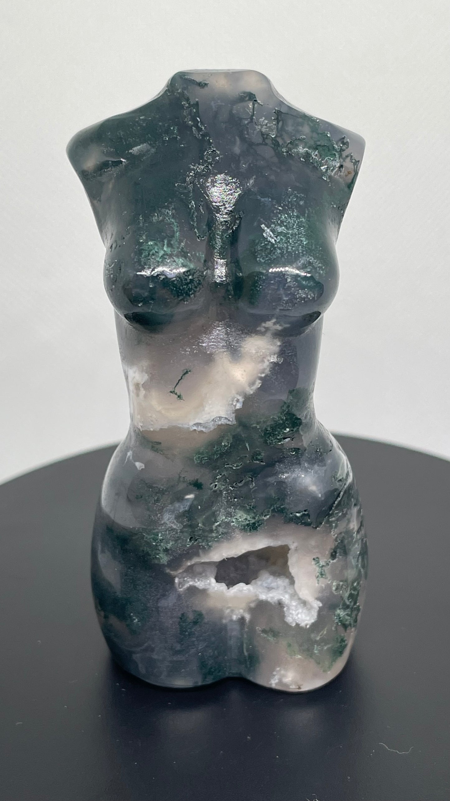 Moss Agate Goddess Bodies M