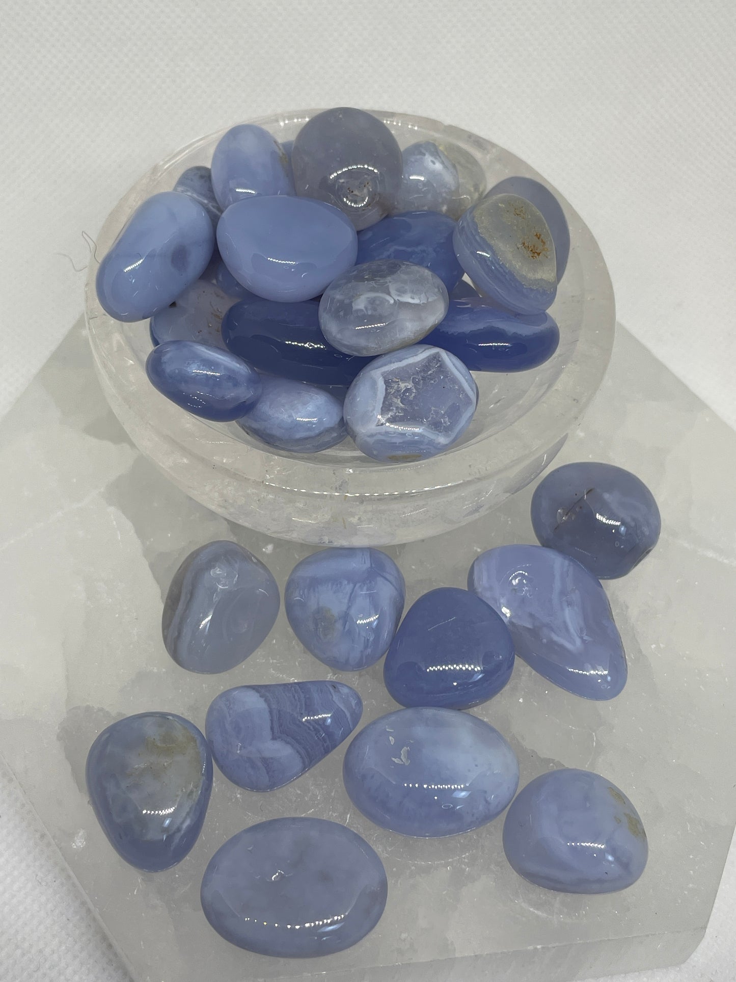Blue Lace Agate Tumble