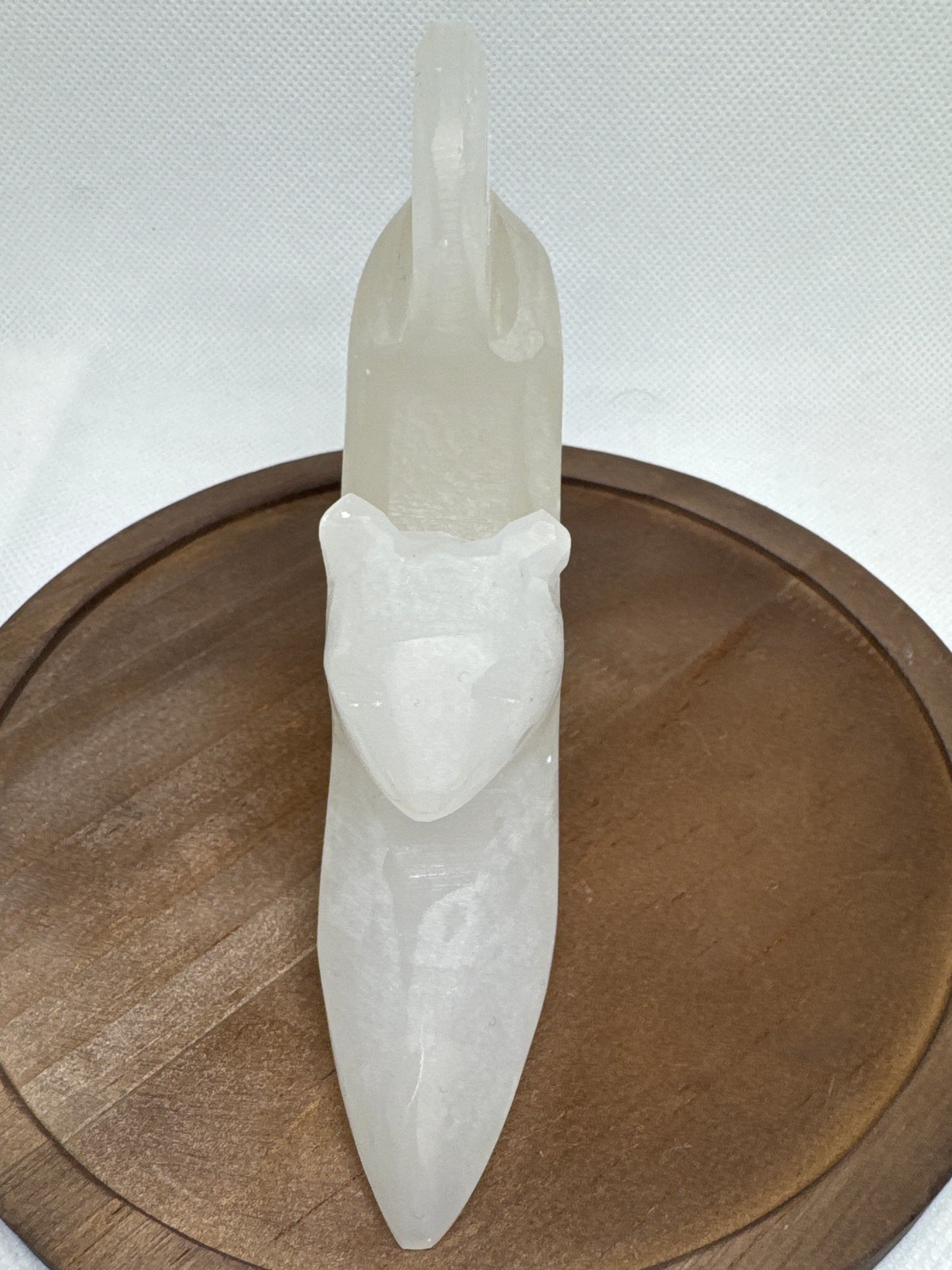 Gray Onyx Stretching Cat (Intuitively Chosen)