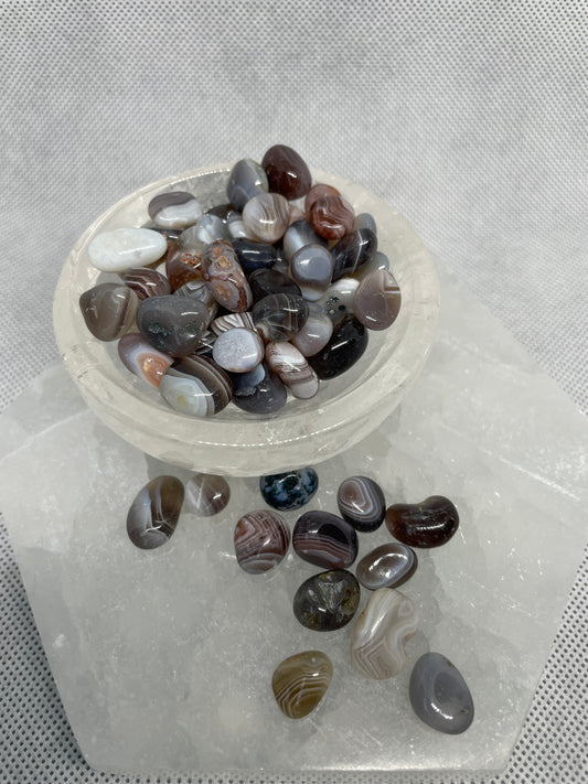 Batswana Agate Mini Tumbles