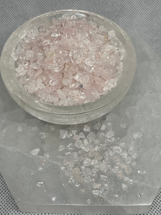 Rose Quartz Chips