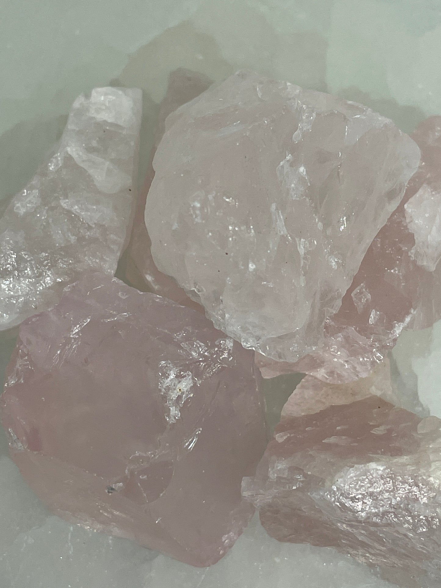 Raw Rose Quartz