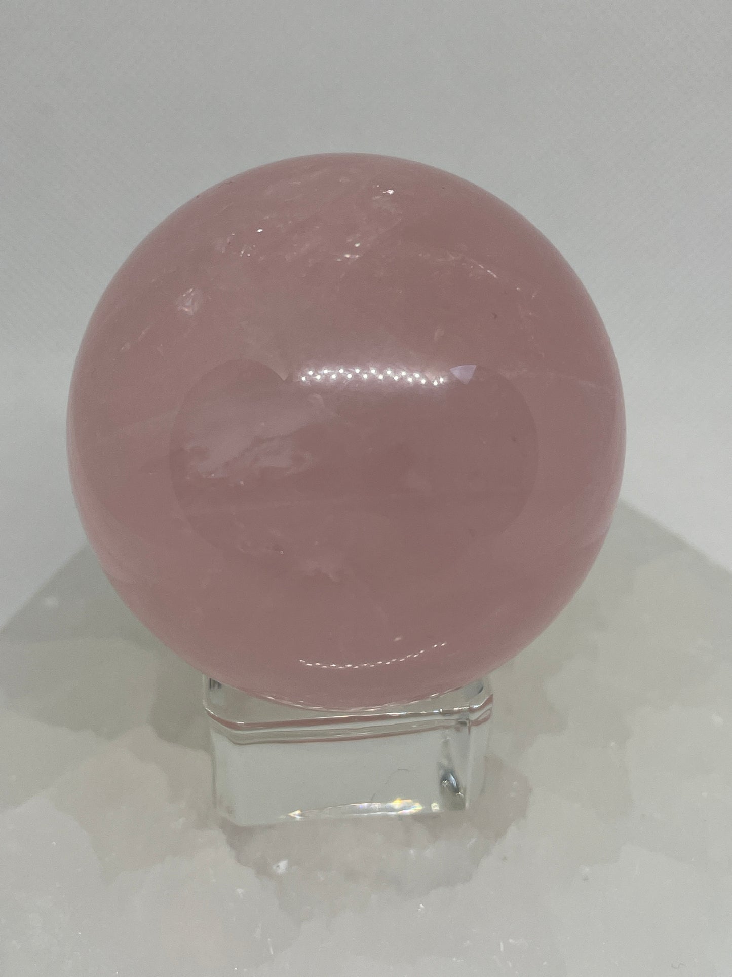 Rose Quartz Sphere w/Asterism 54mm