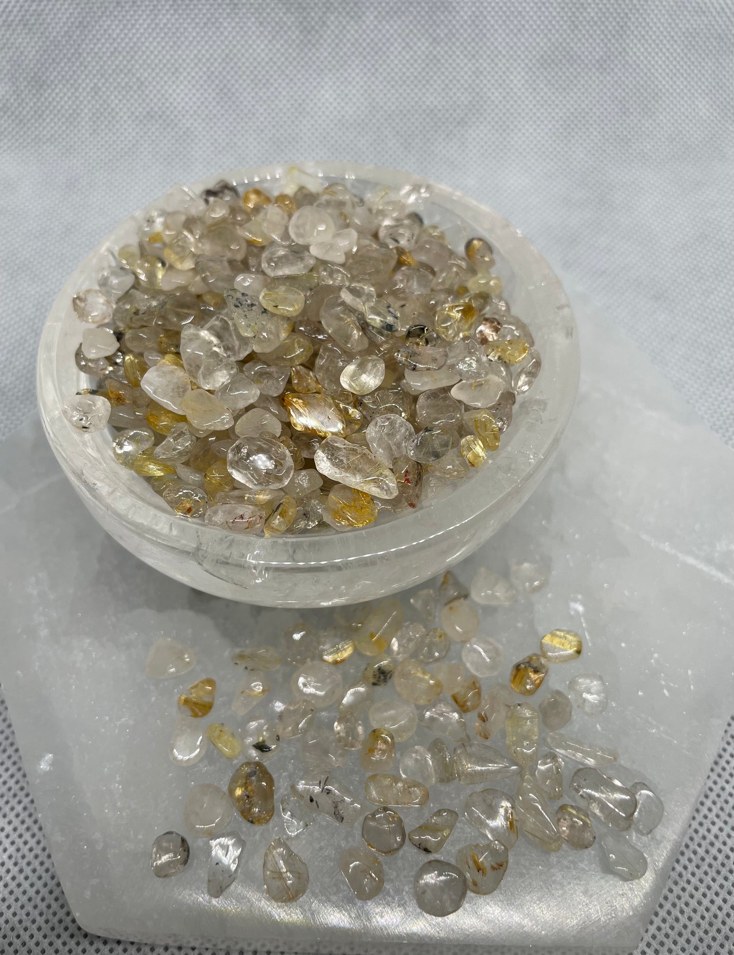 Golden Rutile Chips
