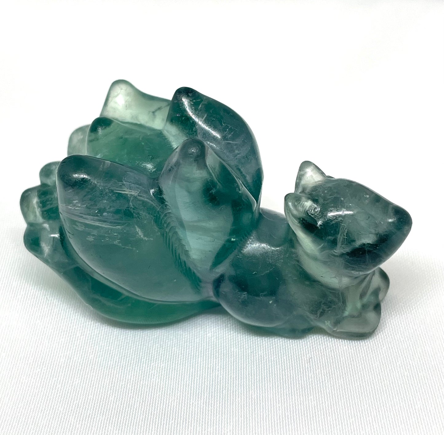 Fluorite Nine Tail Fox