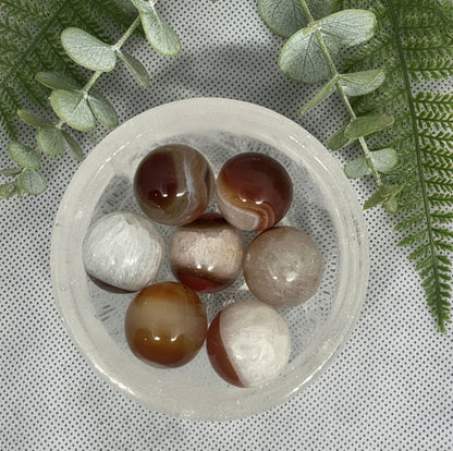 Mini Carnelian Sphere (Intuitively Chosen)