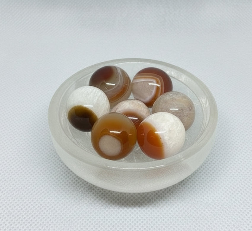 Mini Carnelian Sphere (Intuitively Chosen)