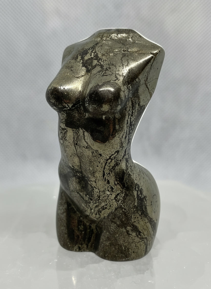 Pyrite Goddess Body- Medium