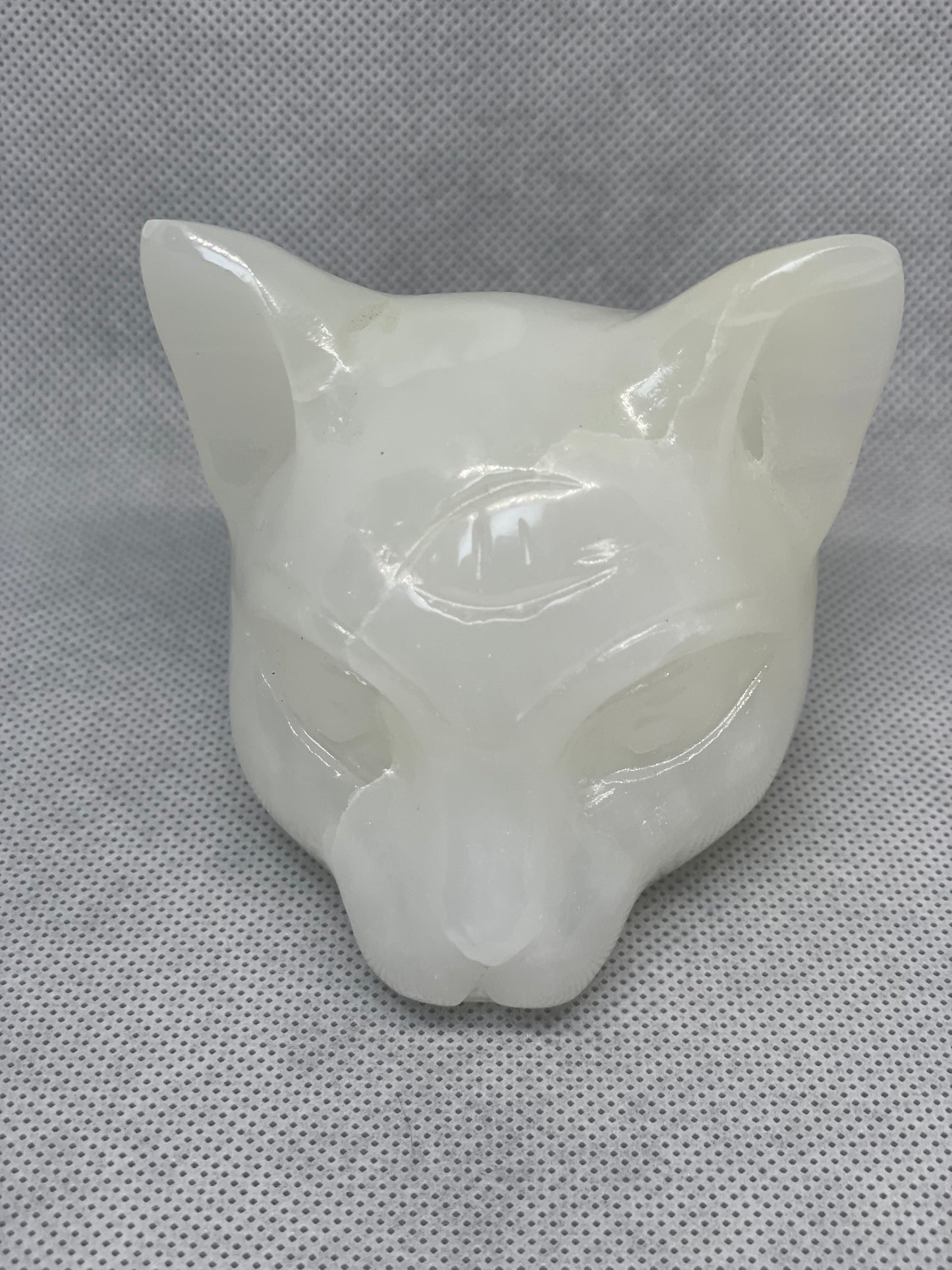 Afghane Jade Third Eye Cat Head XXL