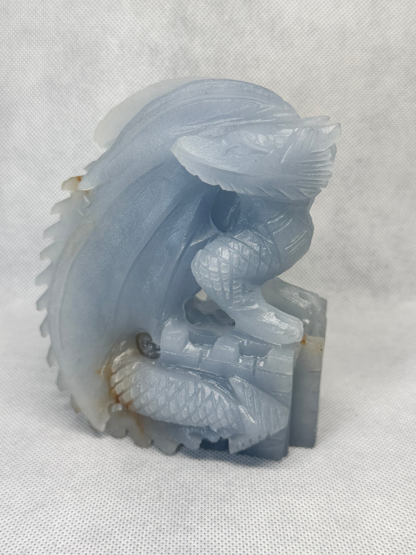 Angelite Dragon (unpolished) XXL