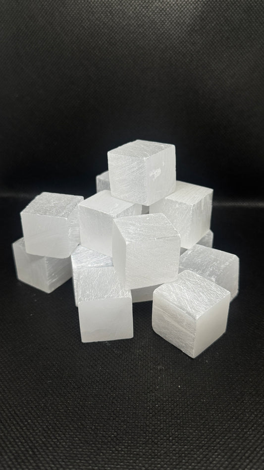 Selenite Small Cube