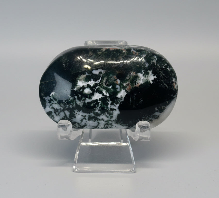 Moss Agate Palms ( Soap Shape) S