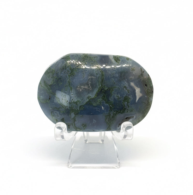 Moss Agate Palms ( Soap Shape) S