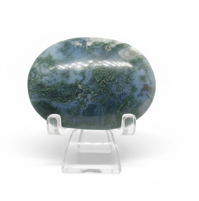 Moss Agate Palms ( Soap Shape) S