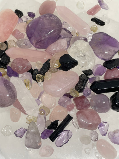 Lavender Tranquility Crystal Confetti